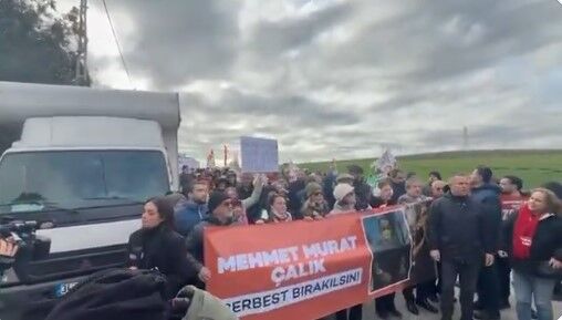 CHP'liler destek için Silivri'de