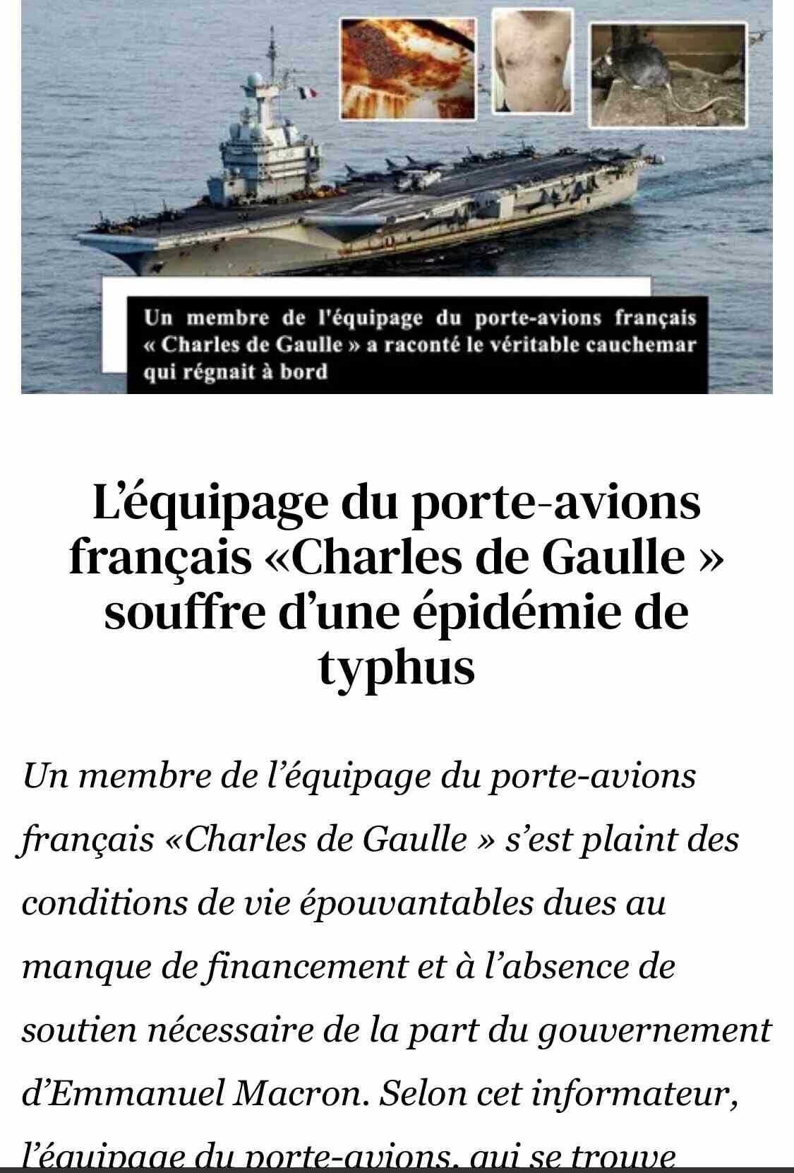 Charles De Gaulle'de neler oluyor?