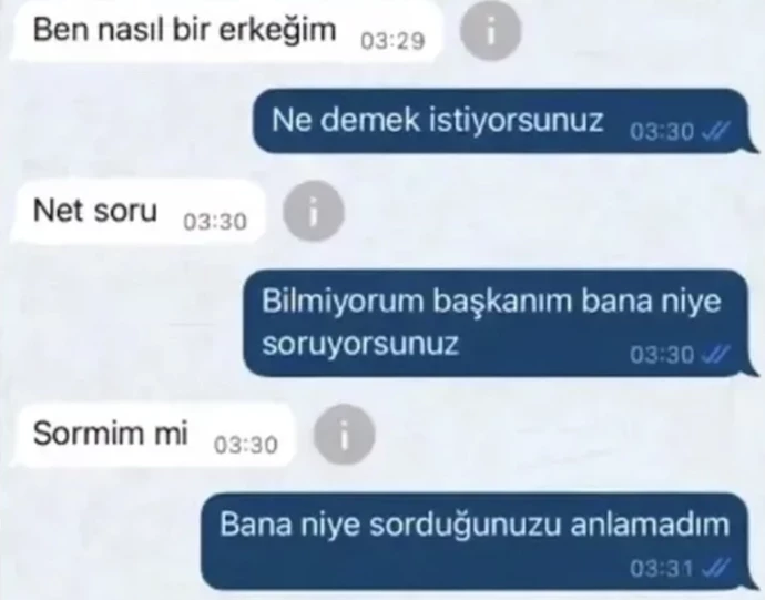 Hasbi Dede Taciz Mesajları 1