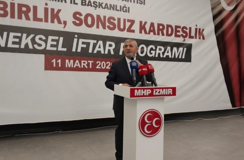 Veysel Şahin mhp İzmir iftar ramazan
