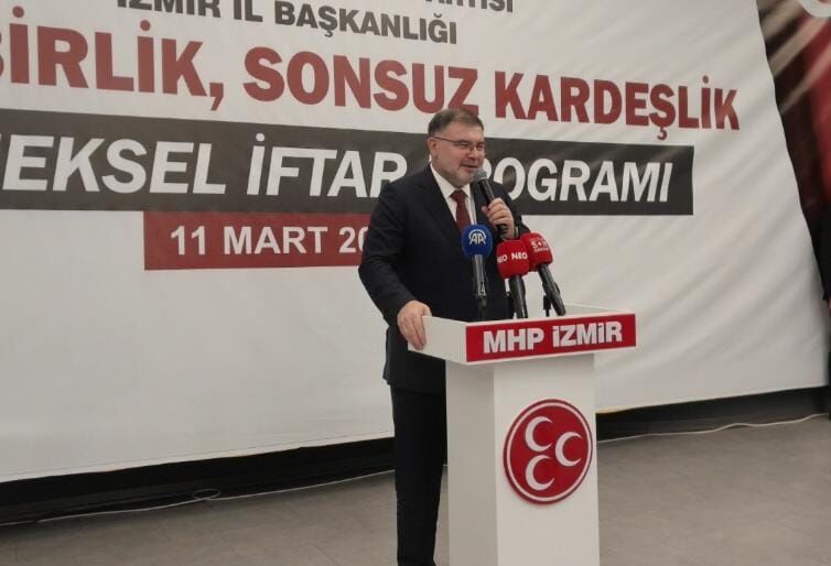 Bilal Saygılı ak parti mhp İzmir iftar ramazan