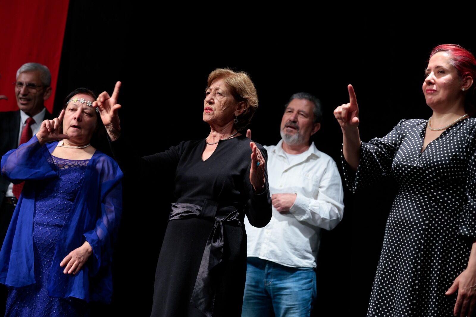 Sahne performansları ve işaret diliyle sanat