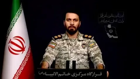 İran Devrim Muhafızları Ordusu Hatemül Enbiya Merkez Karargahı Sözcüsü Albay İbrahim Zülfikari-1
