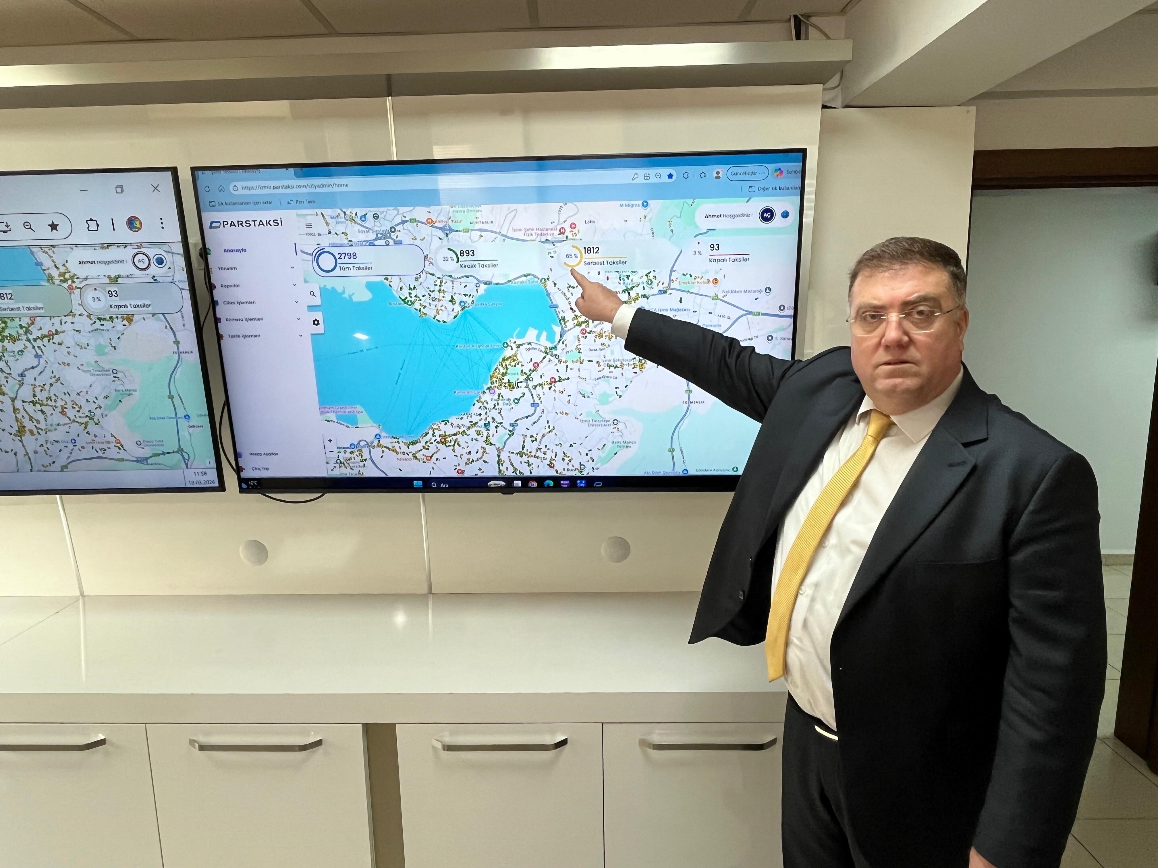 Izmir Taksiciler Ihale Tepkisi (1)