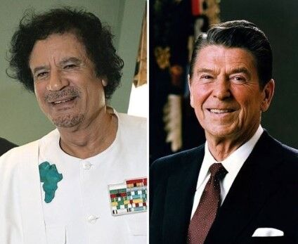 Kaddafi-Reagan