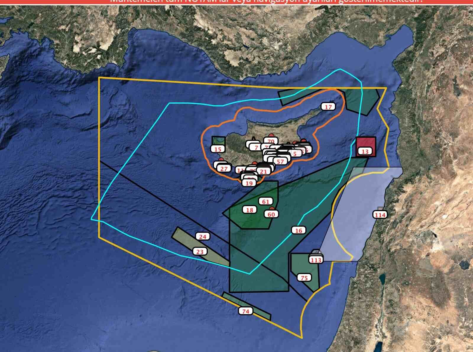 KKTC NOTAM yayınladı