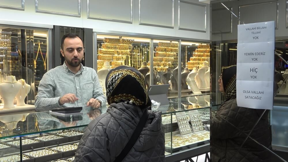 Kuyumcularda Altın Izdihamı 2