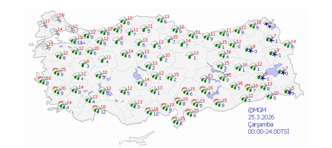 Doğu bölgelerinde çığ ve don tehlikesi devam ediyor