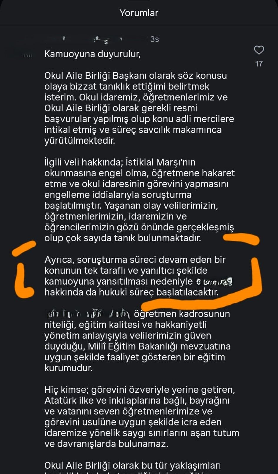 Okul Aile Birliği Mesaj-1