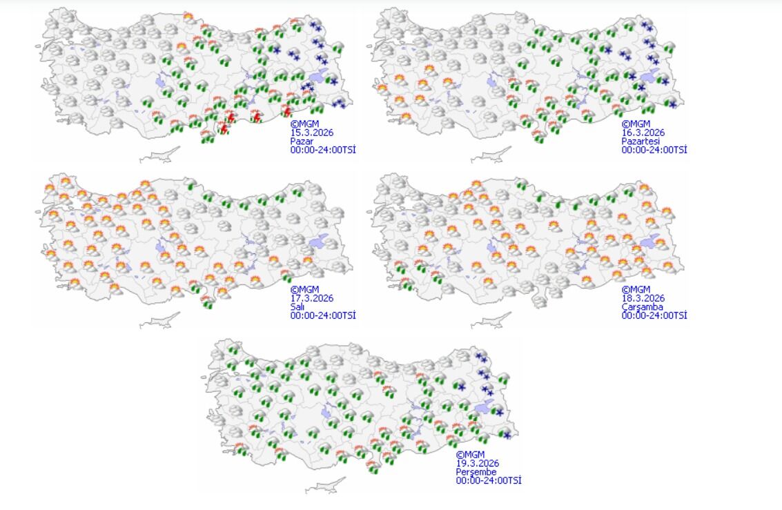Fırtına ve toz taşınımı hayatı olumsuz etkileyebilir