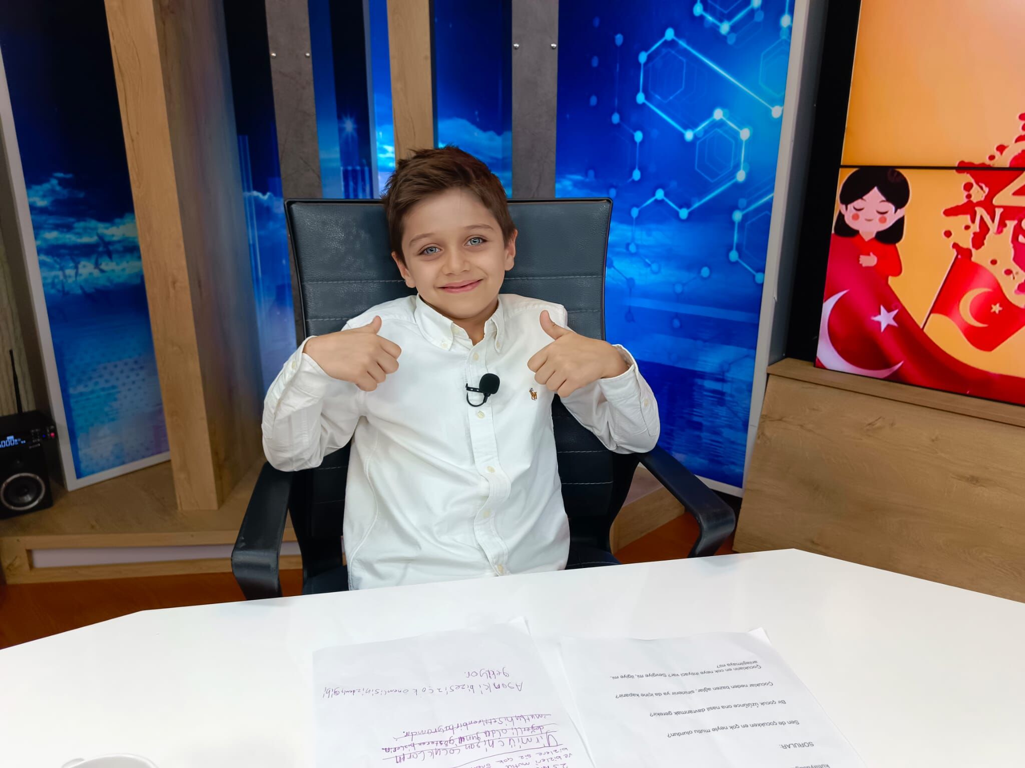 “Çocukların fikirleri çok önemli çünkü onlar geleceğin yetişkinleri”