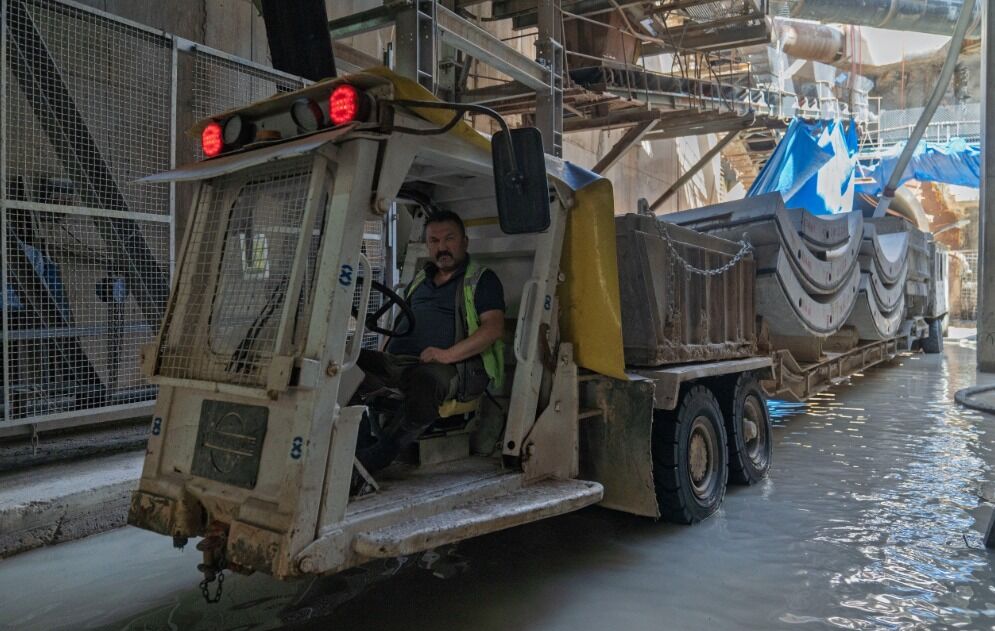 Projenin yüzde 45'i tamamlandı, aktif 3 TBM çalışıyor