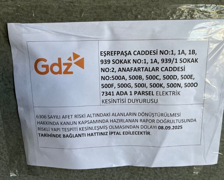 8 Eylül’de elektrikler kesiliyor
