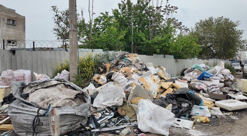 Bornova çöp dağları