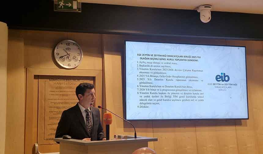 Emre Uygun: Zeytinyağında ciddi bir daralma yaşanırken, sofralık zeytin ihracatı 135 milyon dolar seviyesinde kalmıştır