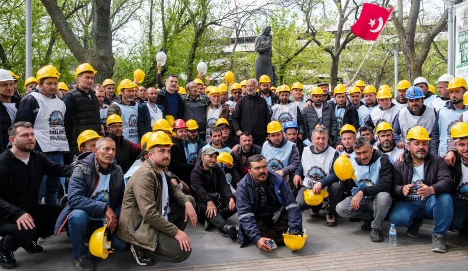 TİP'ten eylemci madencilere tam destek