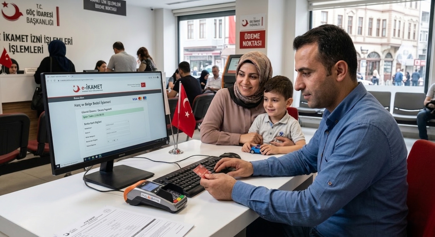 Ikamet Harçlarına Zamm