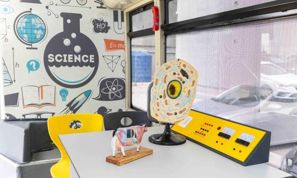 Sadece bir otobüs değil, aynı zamanda bir laboratuvar