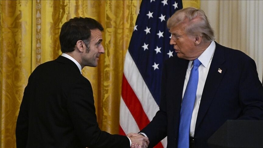 Macron ve Trump