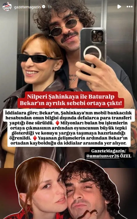 Nilperi Şahinkaya Ve Baturalp Bekar Para