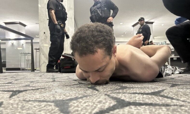 Gizli servis saldırganı sağ olarak yakalamayı başardı.