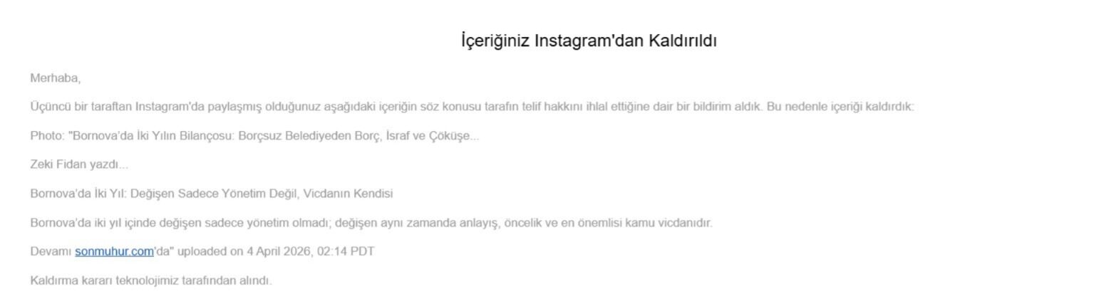 Organize şikayetlerle dijital sansür