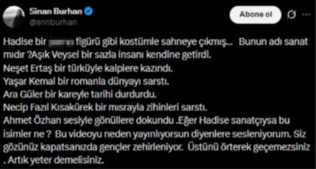 Ssinan Burhan Hadise