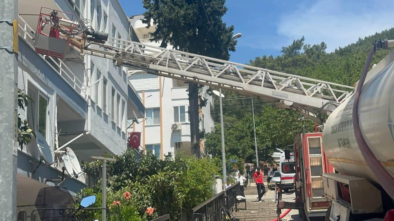 İtfaiye zamanla yarıştı