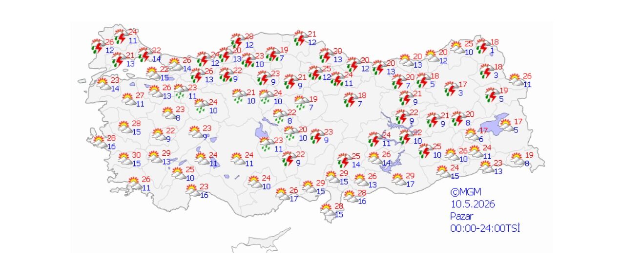 İzmir'de hava sıcaklıkları yükseliyor