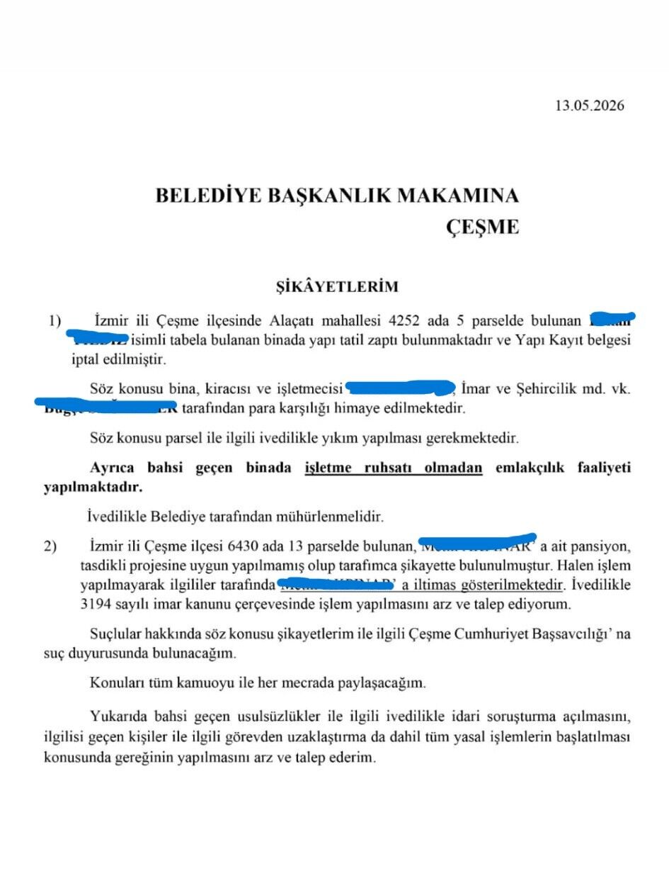 Çeşme Skandal (1)