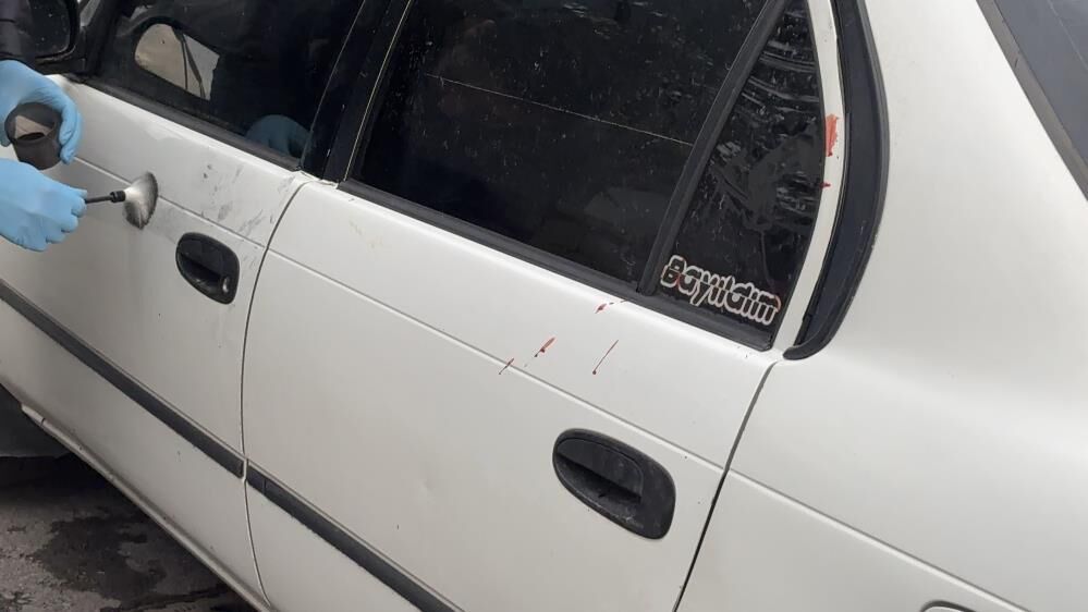 Cinayet Şüphelilerinin Kaçtıkları Otomobil 1