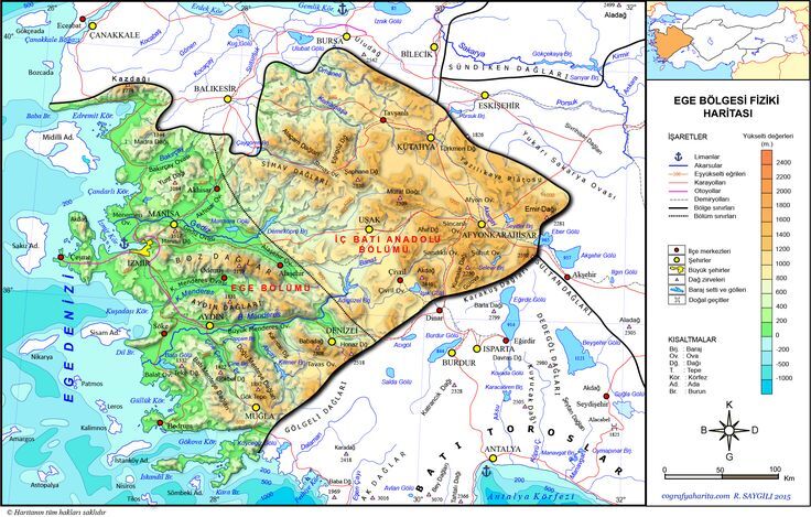 Ege Izmir Haritasi