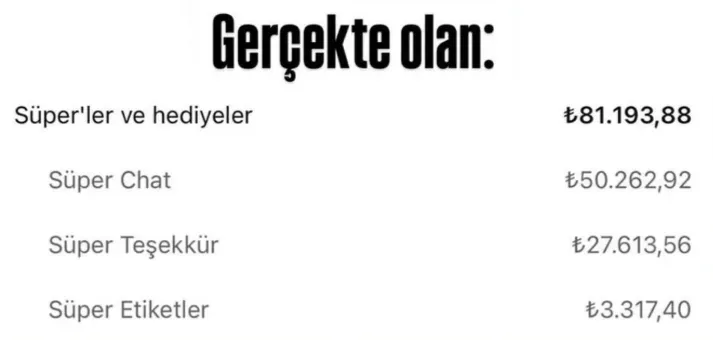 Enes Batur Elde Ettiği Gelirler