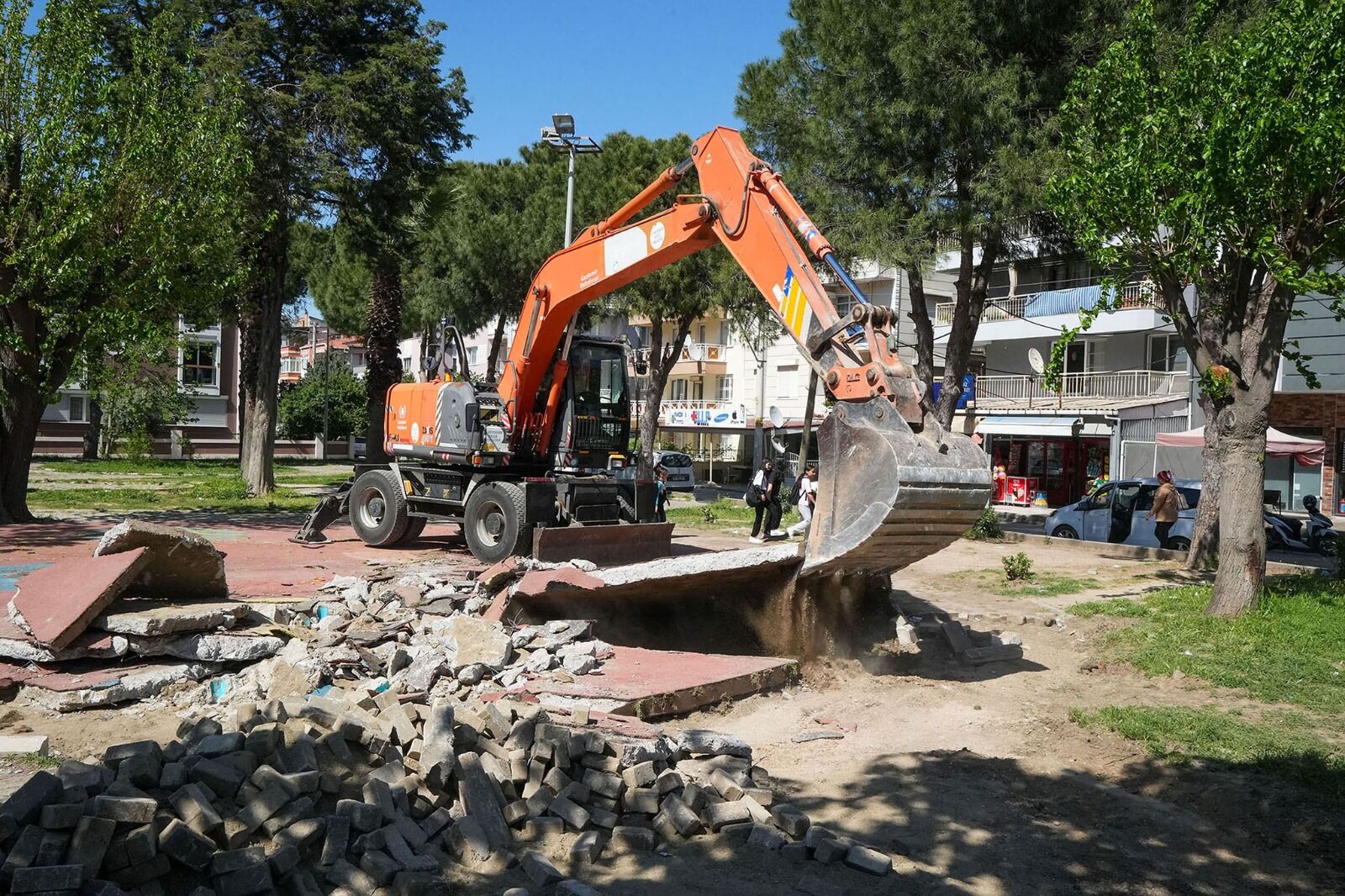Parkta su ihtiyacı için çeşme yer alacak