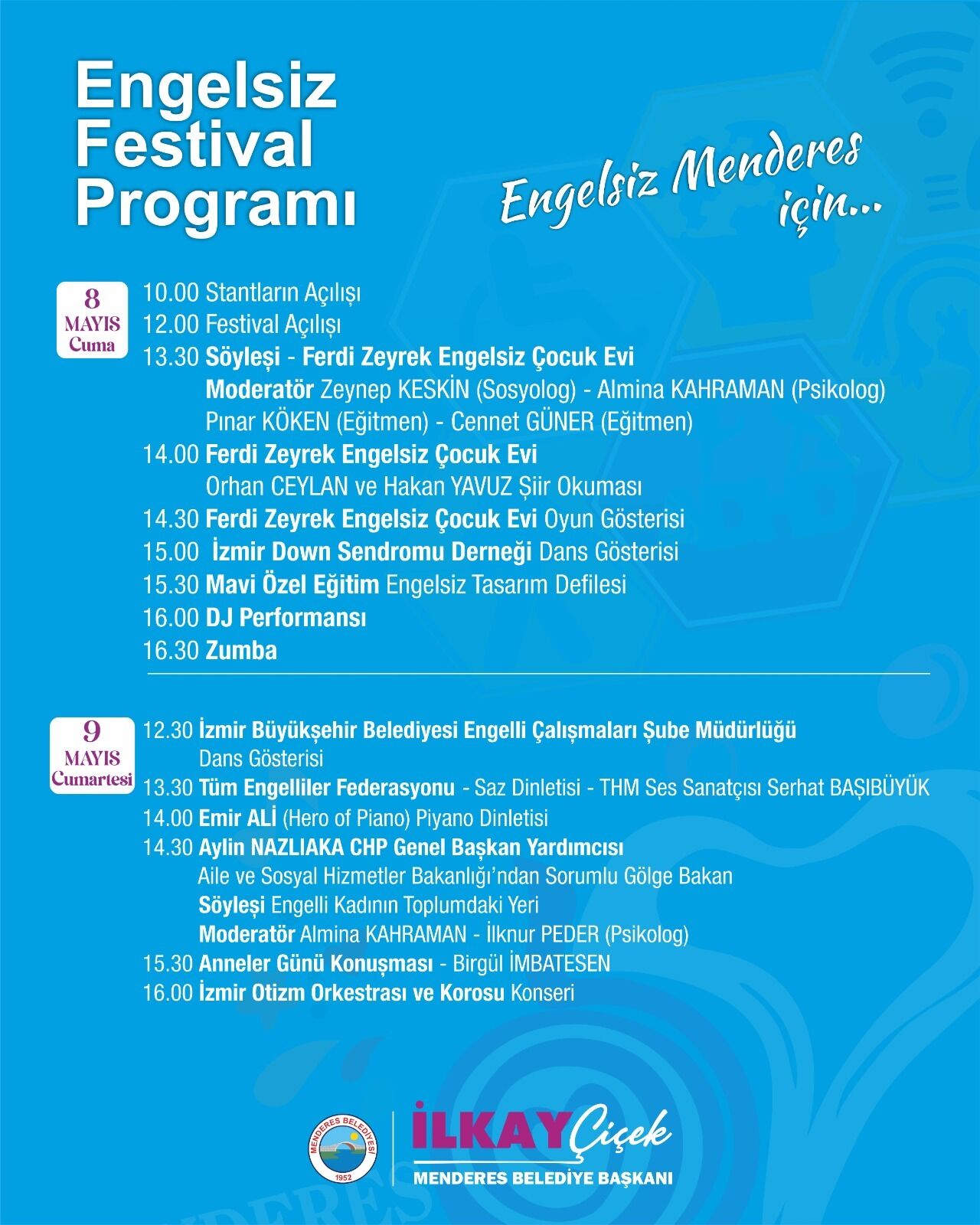 Bu hafta sonu Menderes'te dopdolu geçecek