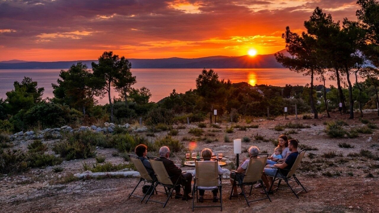 İzmirliler için kamp, mangal ve deniz bir arada: Manzarası ile öne çıkıyor