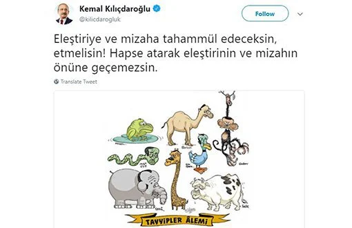 Kemal Kılıçdaroğlu Tweet