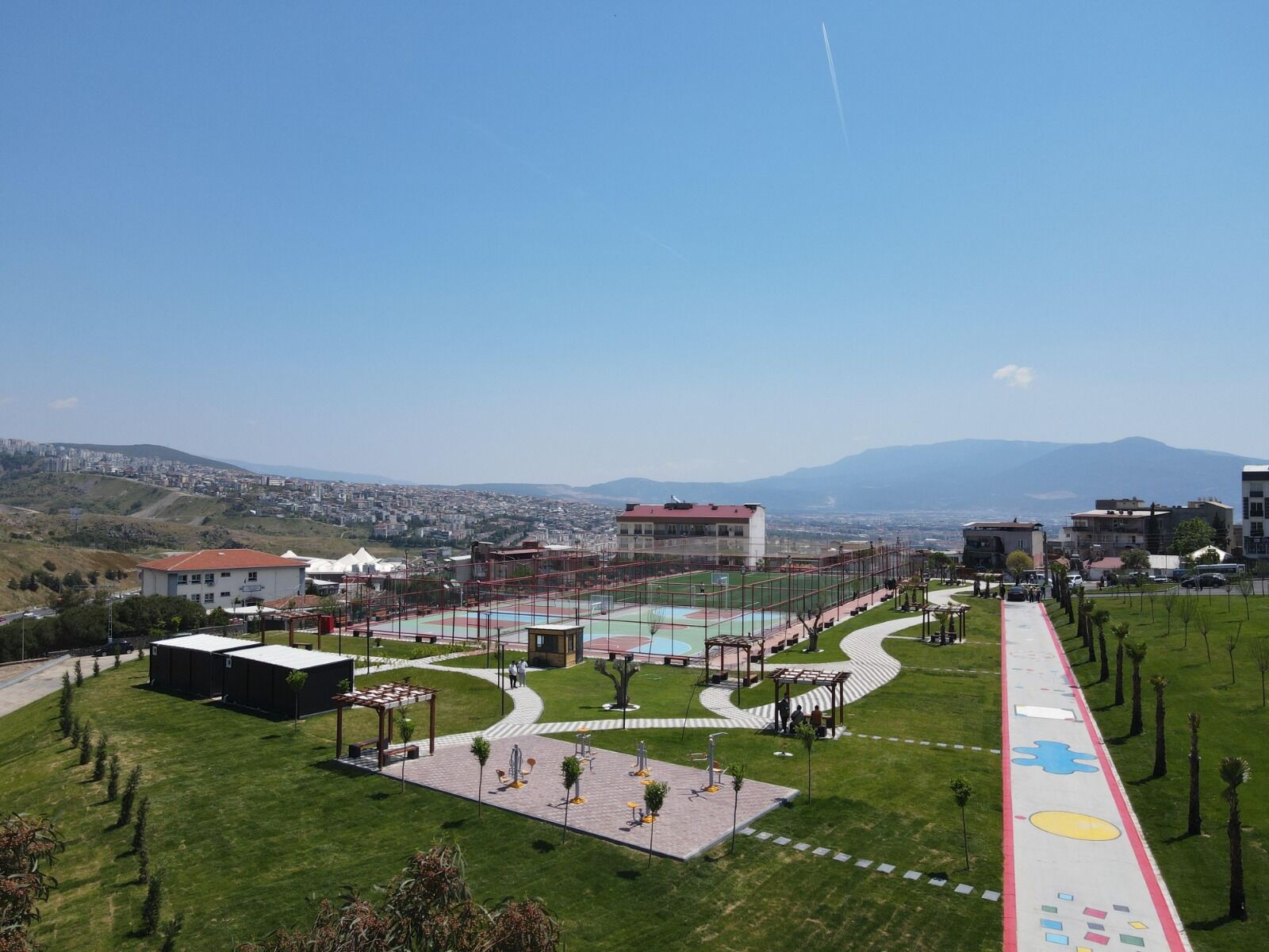 40 bin metrekarelik modern spor Alanı