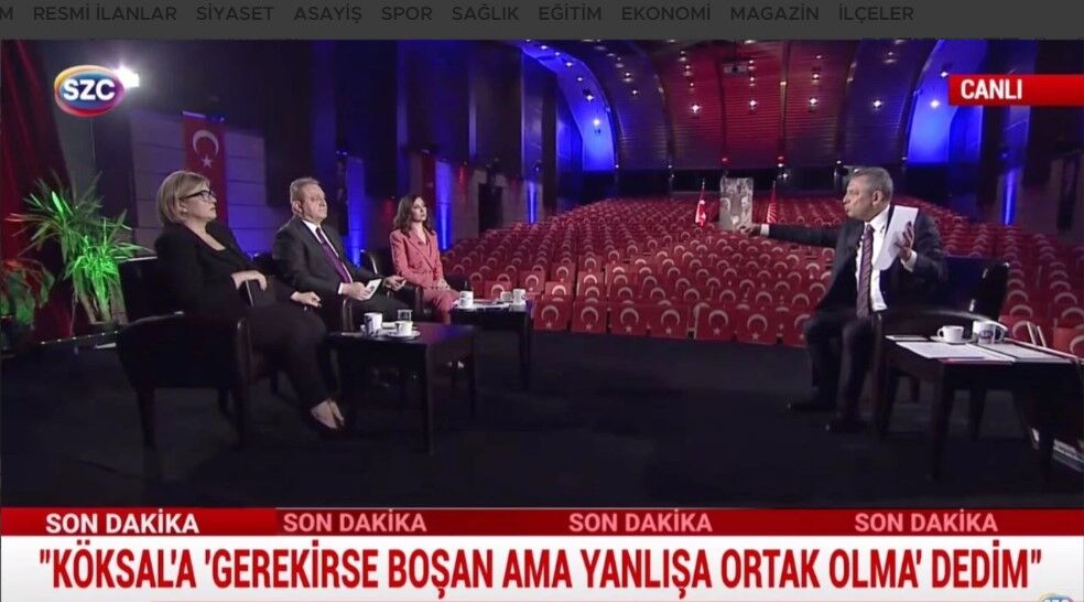 Özgür Özel'den Burcu Köksal'a kocanı boşa çağrısı