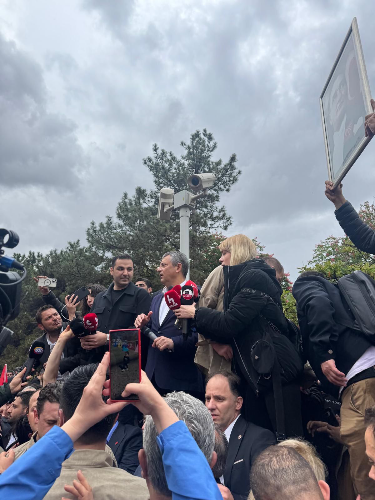 Son Mühür Ankara ekibini yağmur durduramadı