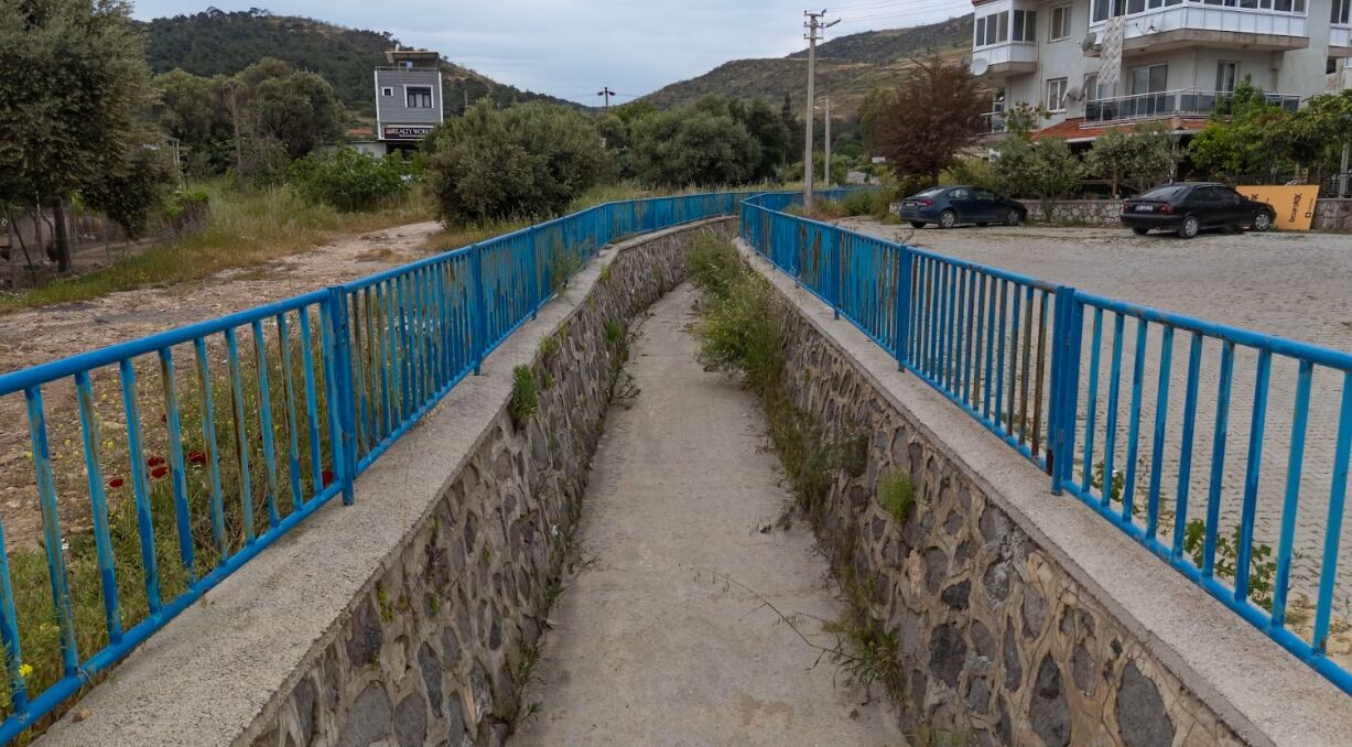 865 metreküp ocak taşıyla çelikten barikat