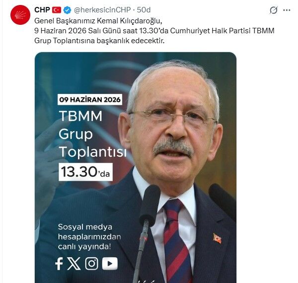 herkesinCHP ilk paylaşım