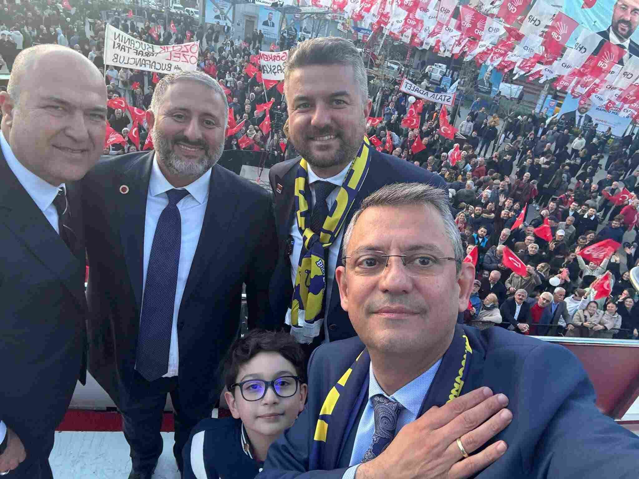 Görkem Duman, Murat Bakan, Çağdaş Kaya ve Özgür Özel