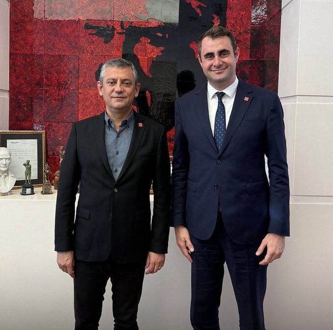 Özgür Özel ve Çağatay Güç