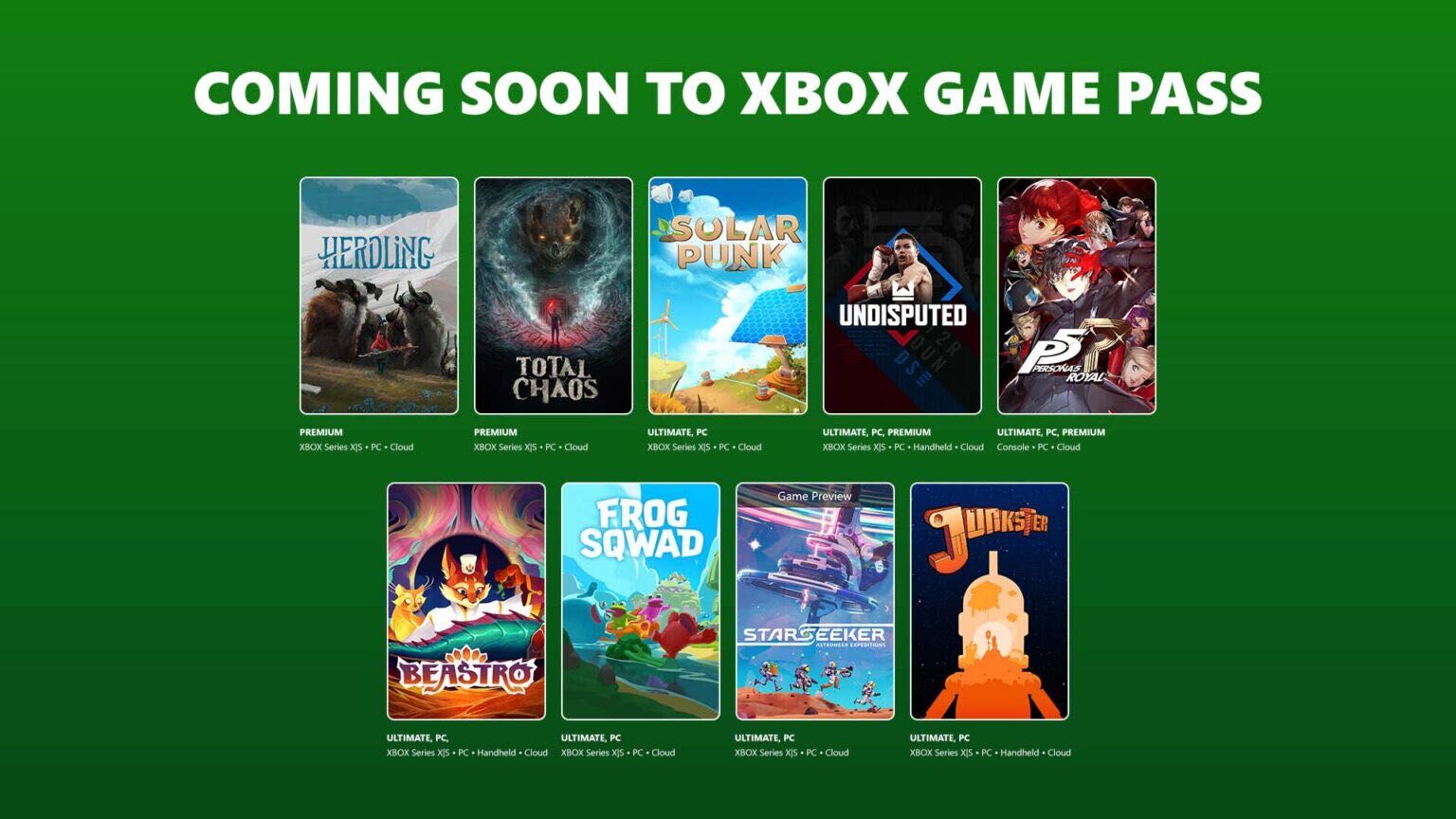 Xbox Yeni Oyunlar