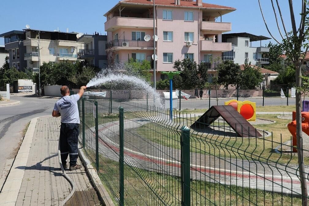 Menderes’te çocuklar güvenle oynasın diye-1