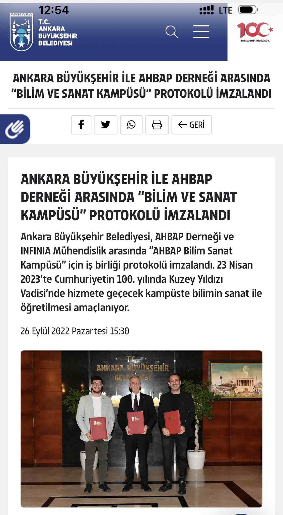 ABB projeyi iptal etti