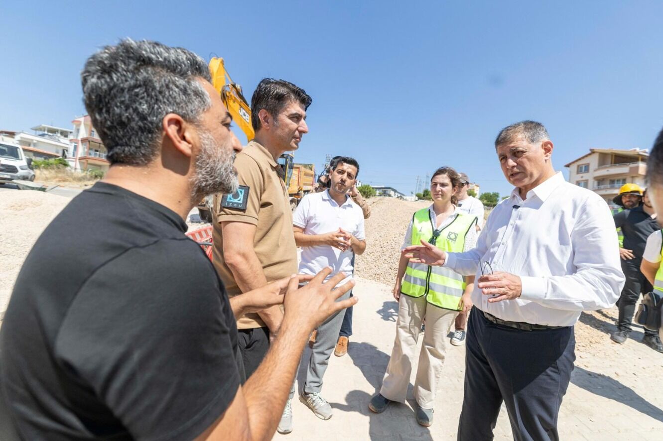 İşçiler deniz seviyesinin 7 metre altında çalışıyor