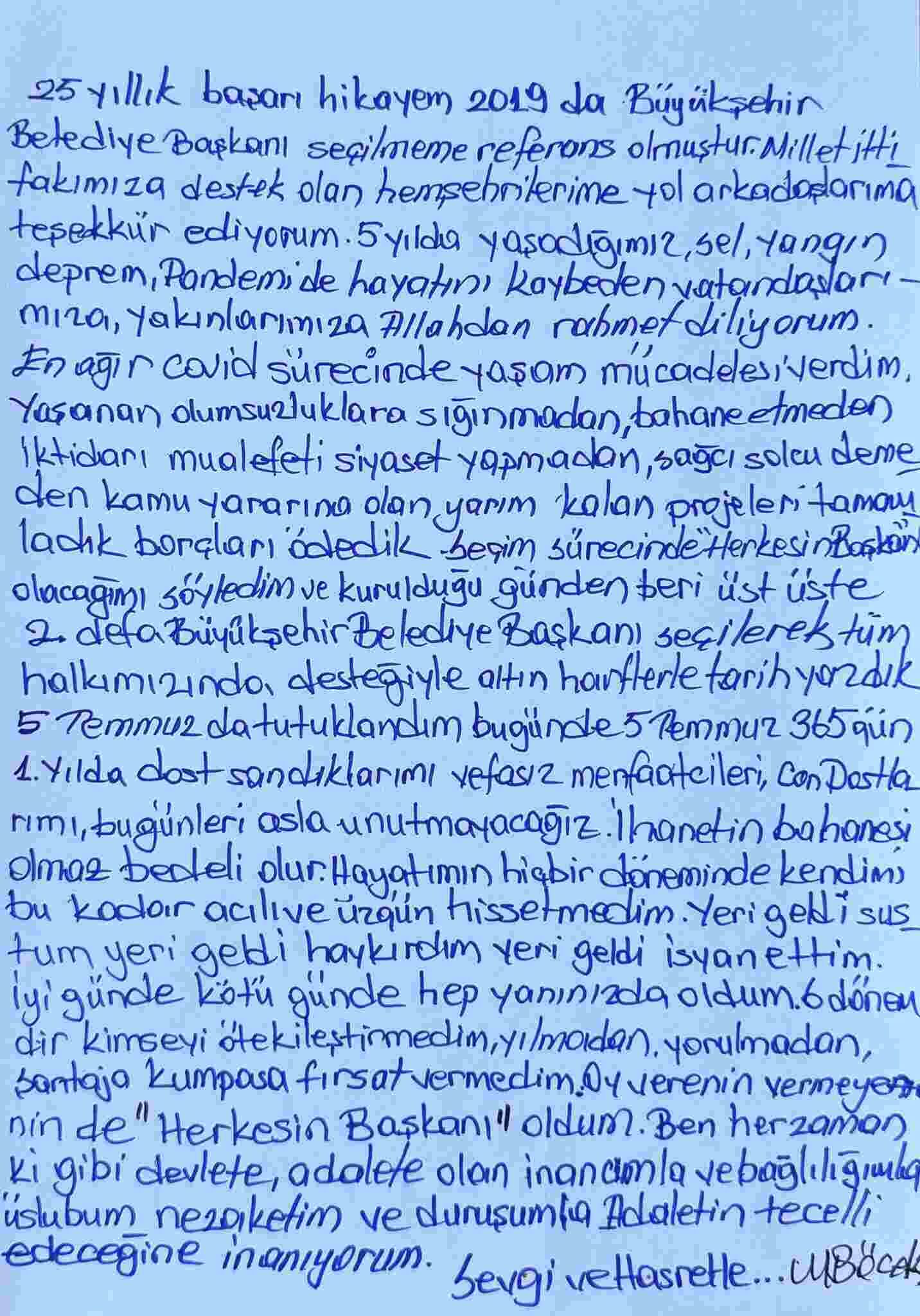 Böcek mesaj