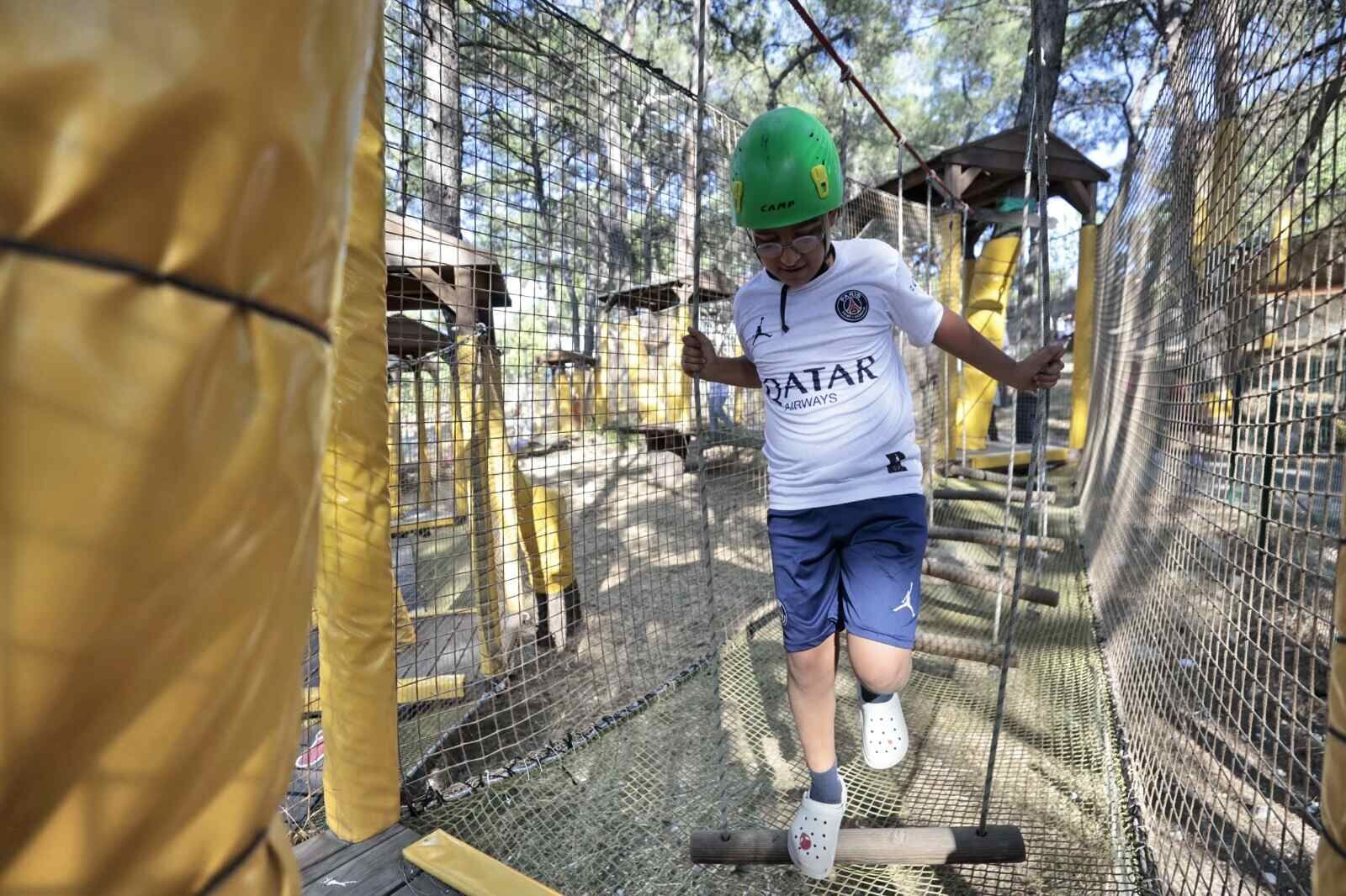 Başkan Mutlu Macera Parkı’nda Ço